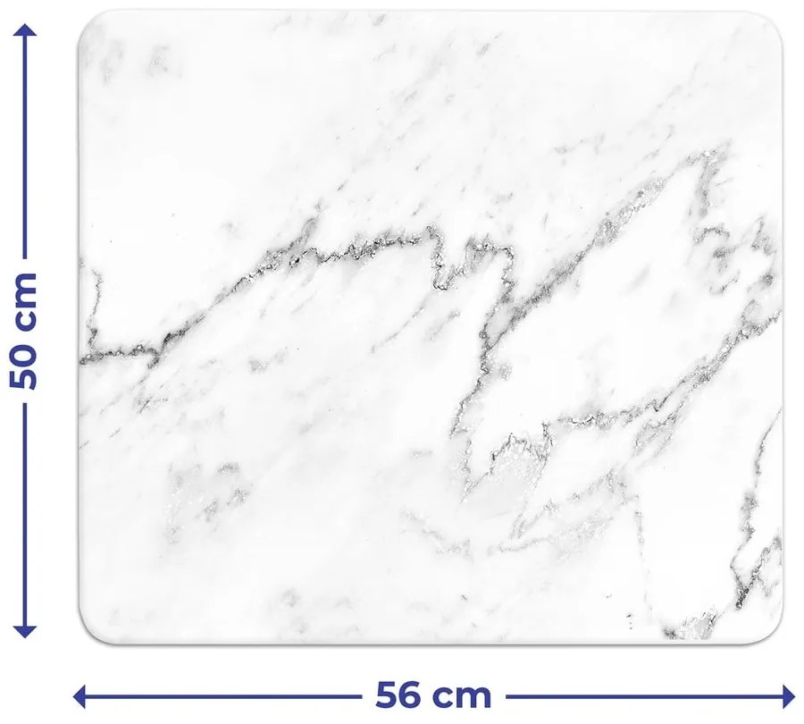 Стенно покритие за печка от закалено стъкло 50x56 cm Marble – Wenko
