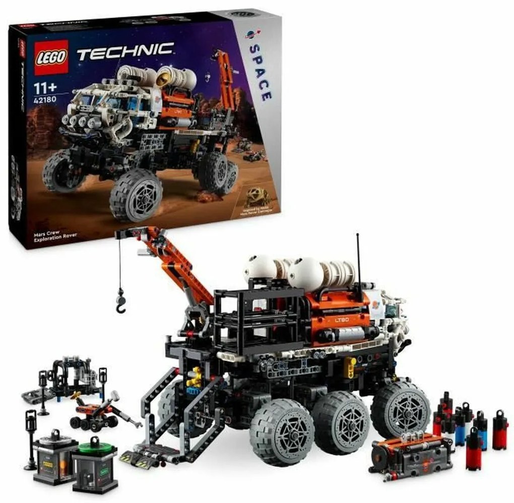 Строителна Игра Lego Technic 42180 Mars Manned Exploration Rover Многоцветен