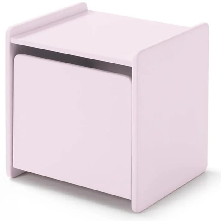 Розово нощно шкафче Kiddy - Vipack