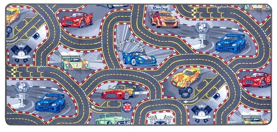 Детски бегач Игра , 90 x 200 cm Race Track - Hanse Home