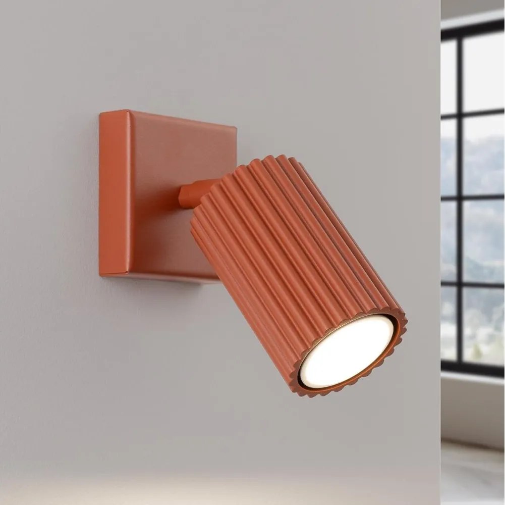 Brilagi - LED стенна точкова лампа CRESTO 1xGU10/10W/230V червена