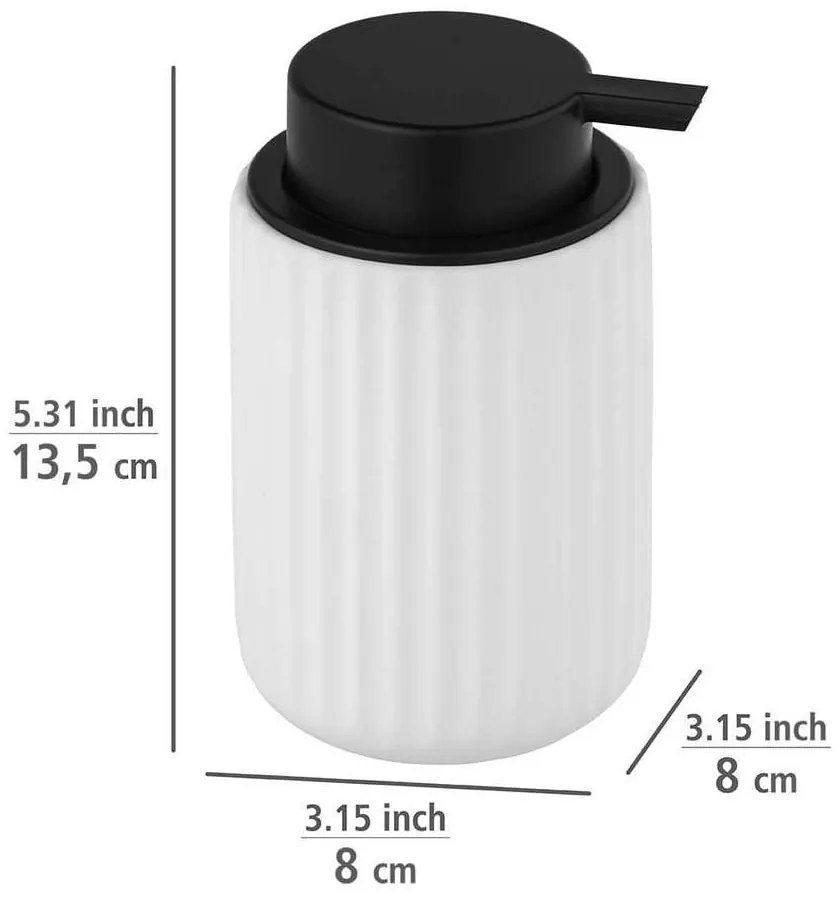 Бял керамичен комплект аксесоари за баня Belluno – Wenko