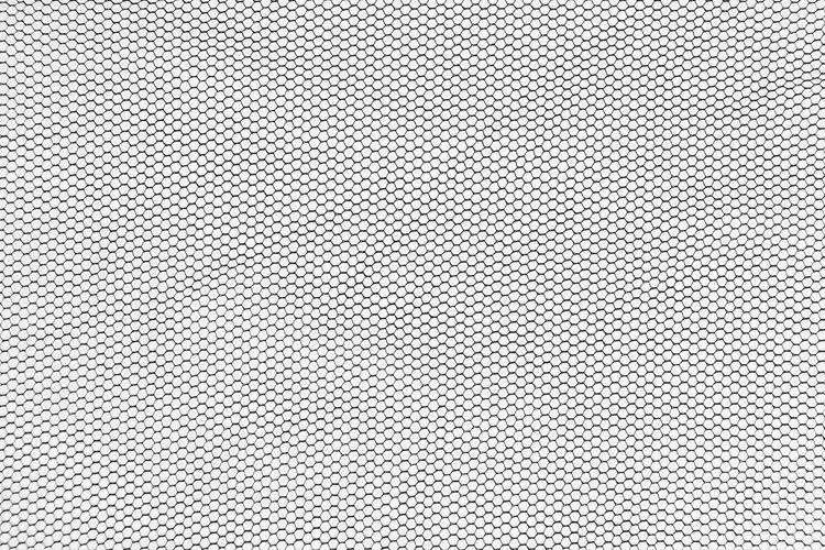 Мрежа против комари за градински чадър 3,5 м - черна