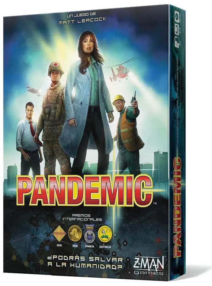 Настолна игра Pandemic Asmodee PANDEMIC (ES)