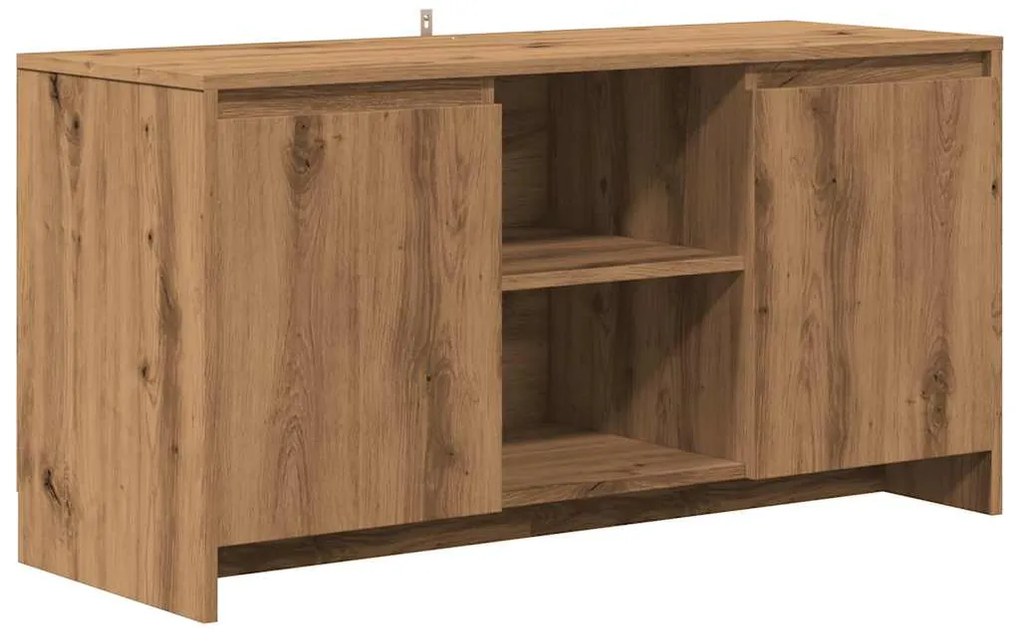 856783 vidaXL ТВ шкаф Artisan Oak 102x37,5x52,5 cm Инженерна дървесина