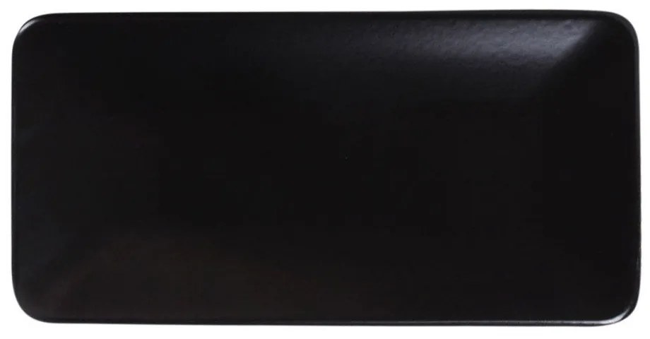 Черни керамични чинии в комплект от 2 - Hermia