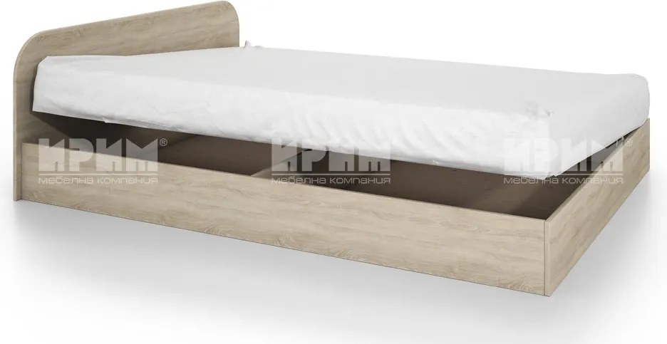 Легло Сити 2011 за еднолицев матрак 120/190 см. от мебели Ирим