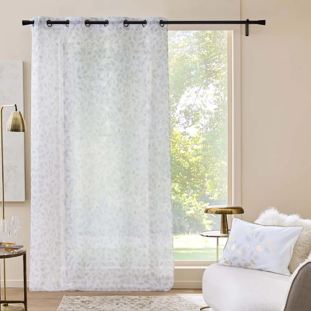 Бяла завеса от воал 140x240 cm Duchesse – douceur d'intérieur