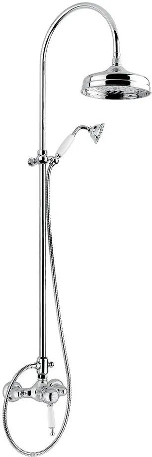 Душ колона Bugnatese Oxford-Хром