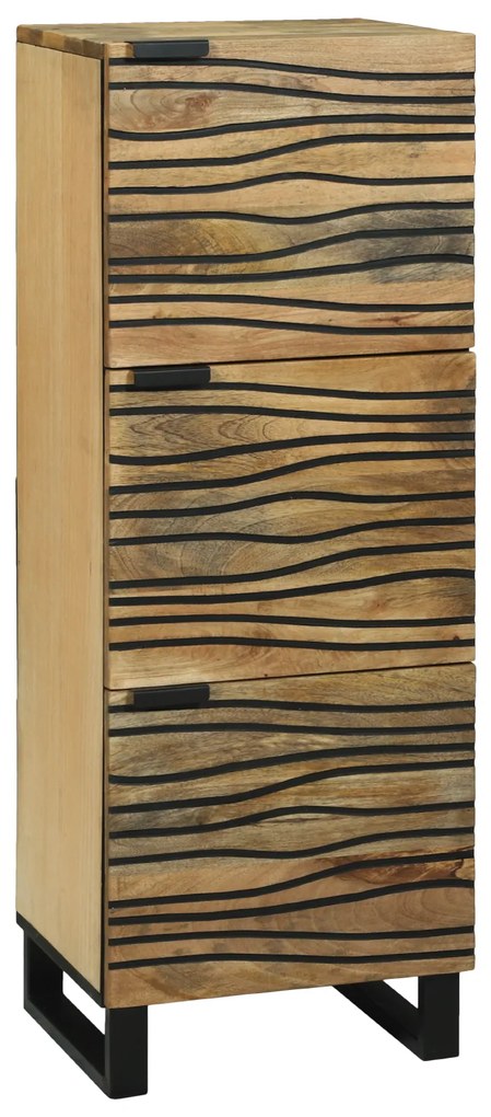 Sonata H височинен бюфет 40x33.5x110 см от масивна мангова дървесина