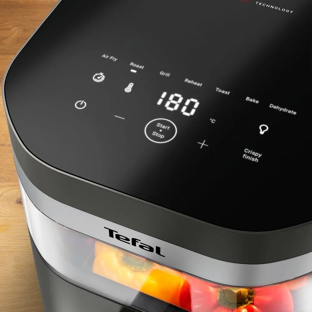 Тъмносив фритюрник с горещ въздух Infrared EY832HE0 – Tefal