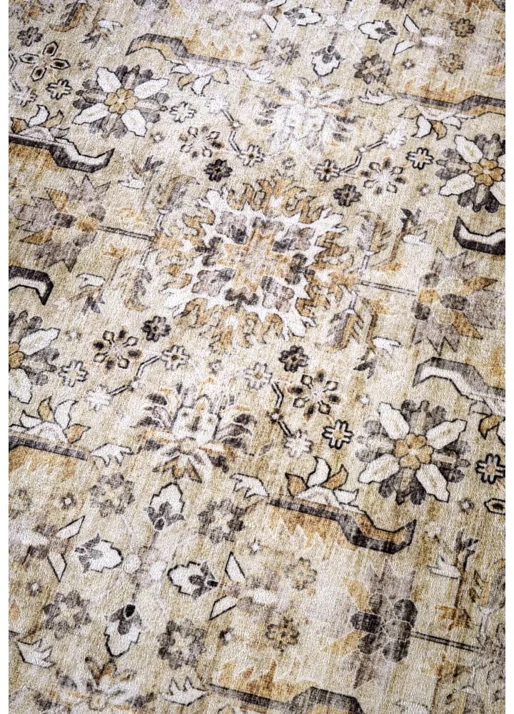 Бежов килим 80x150 cm Saveh Cream Gold – Elle Decoration