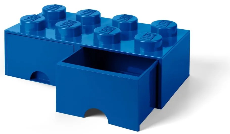Тъмносиня кутия за съхранение с две чекмеджета - LEGO®