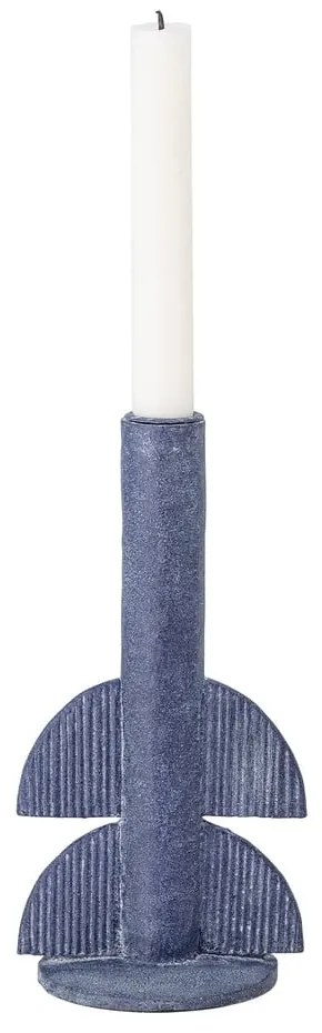 Син свещник, височина 22 cm Bess - Bloomingville