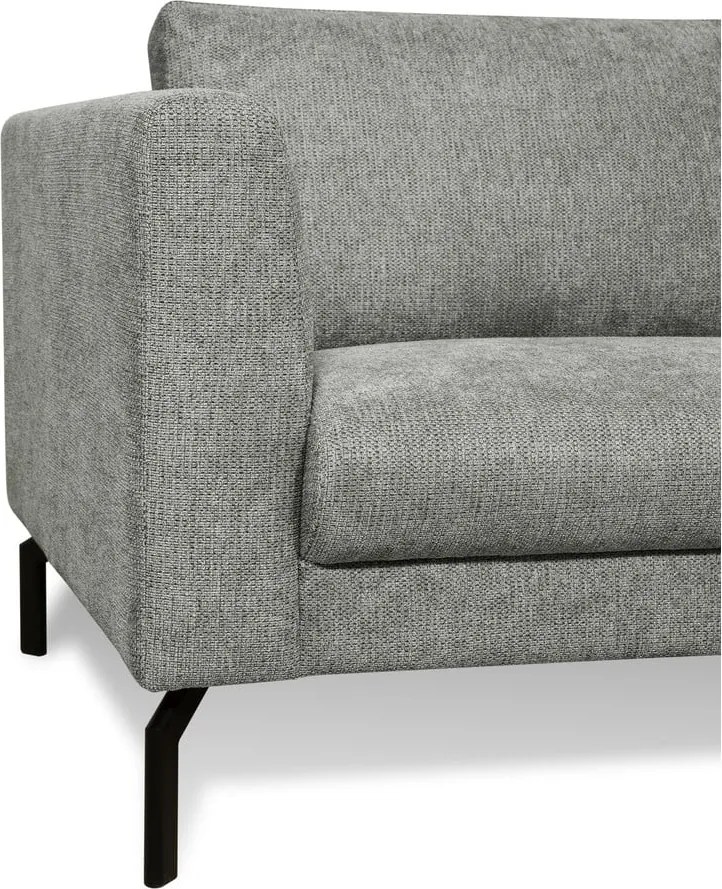 Светлосив ъглов диван (десен ъгъл) Gomero – Scandic