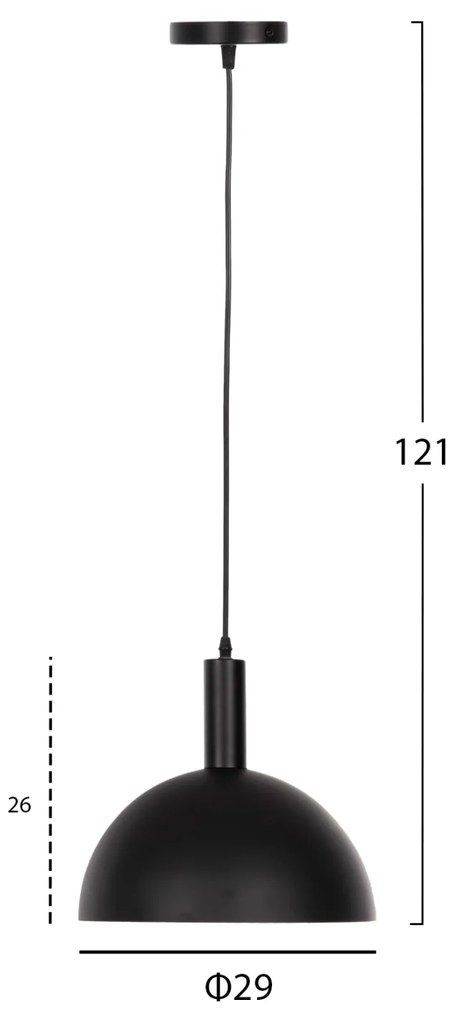 Лампа HM4110 черен цвят