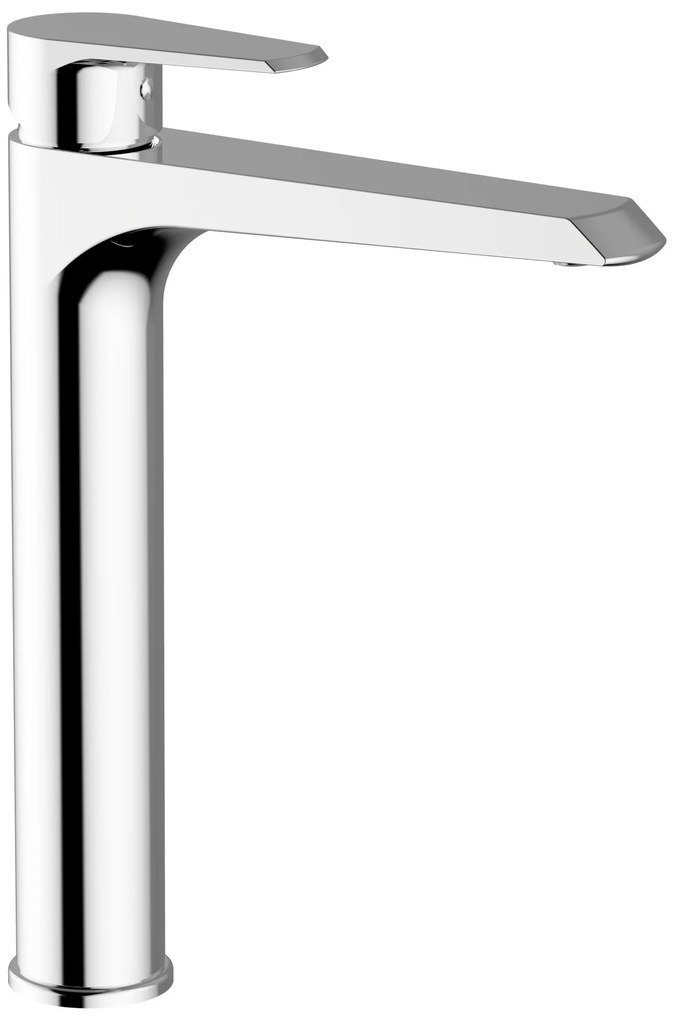 Кран мивка Teorema Velvet с clicker - Четка Хром