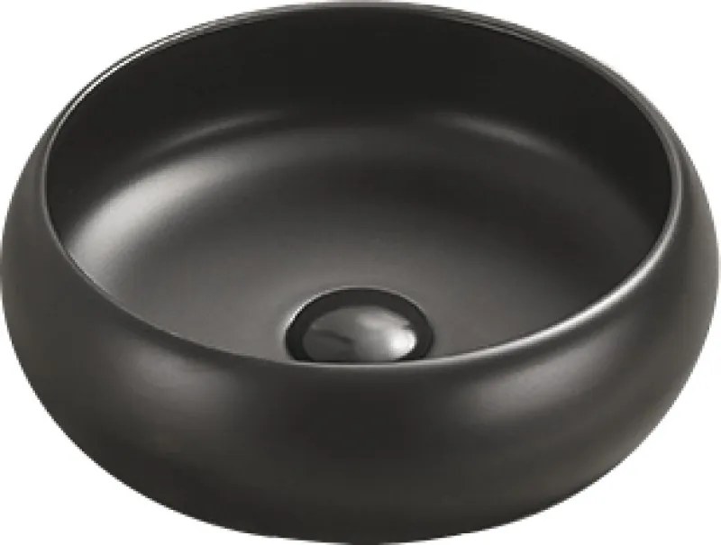 Mexen Lola подплотова мивка 36 x 36 см, черен мат - 22213685
