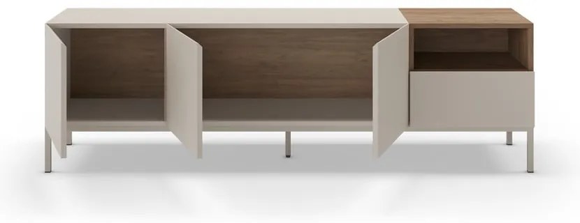 Кремава маса за телевизор 180x55 cm Cailin – Marckeric