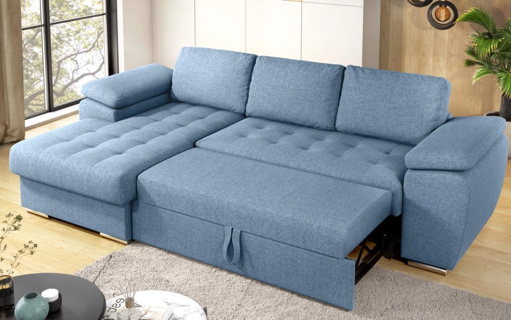 Разтегателен ъглов диван Валенсия Покет