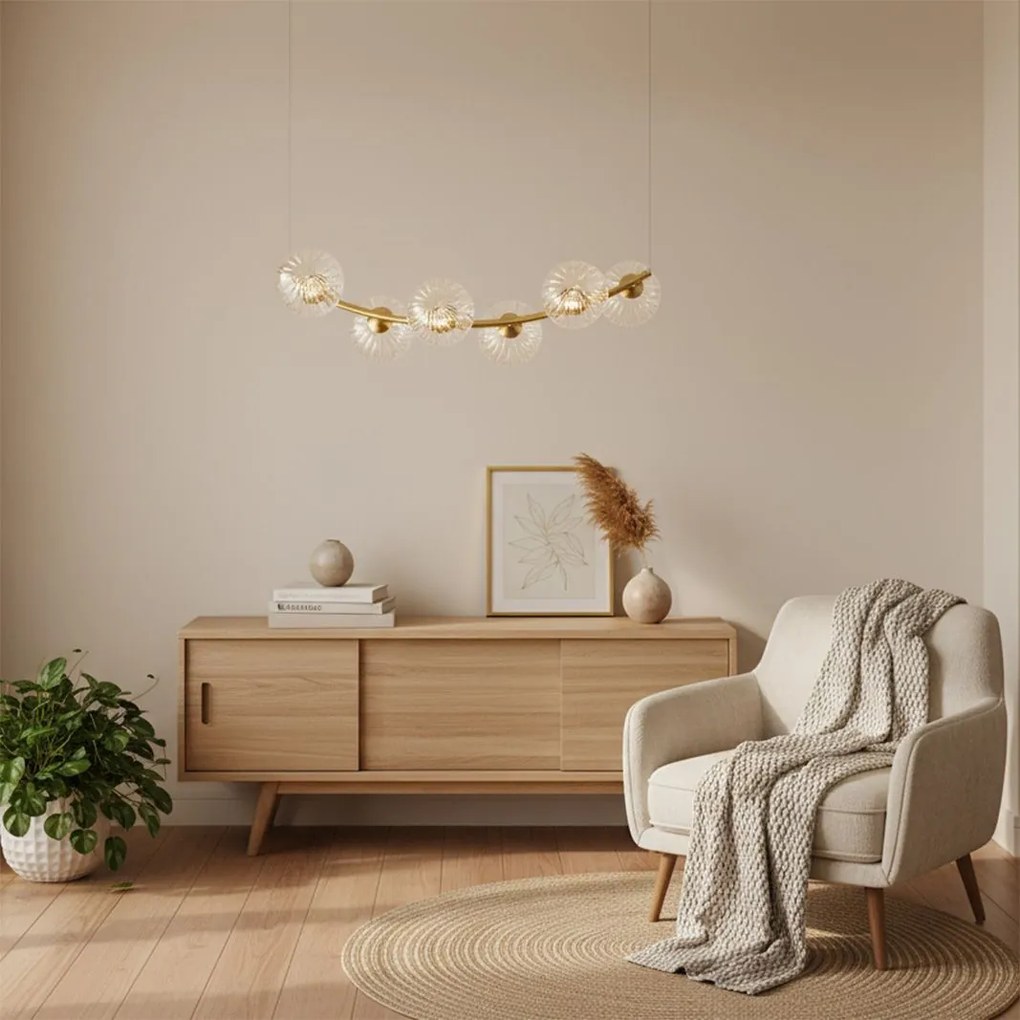 Лампа G133-6CP Gold