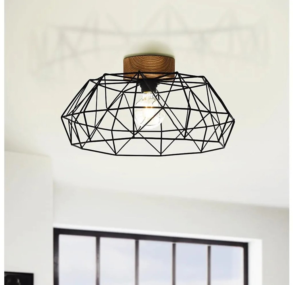 Eglo 44088 - Плафон PADSTOW 1xE27/60W/230V