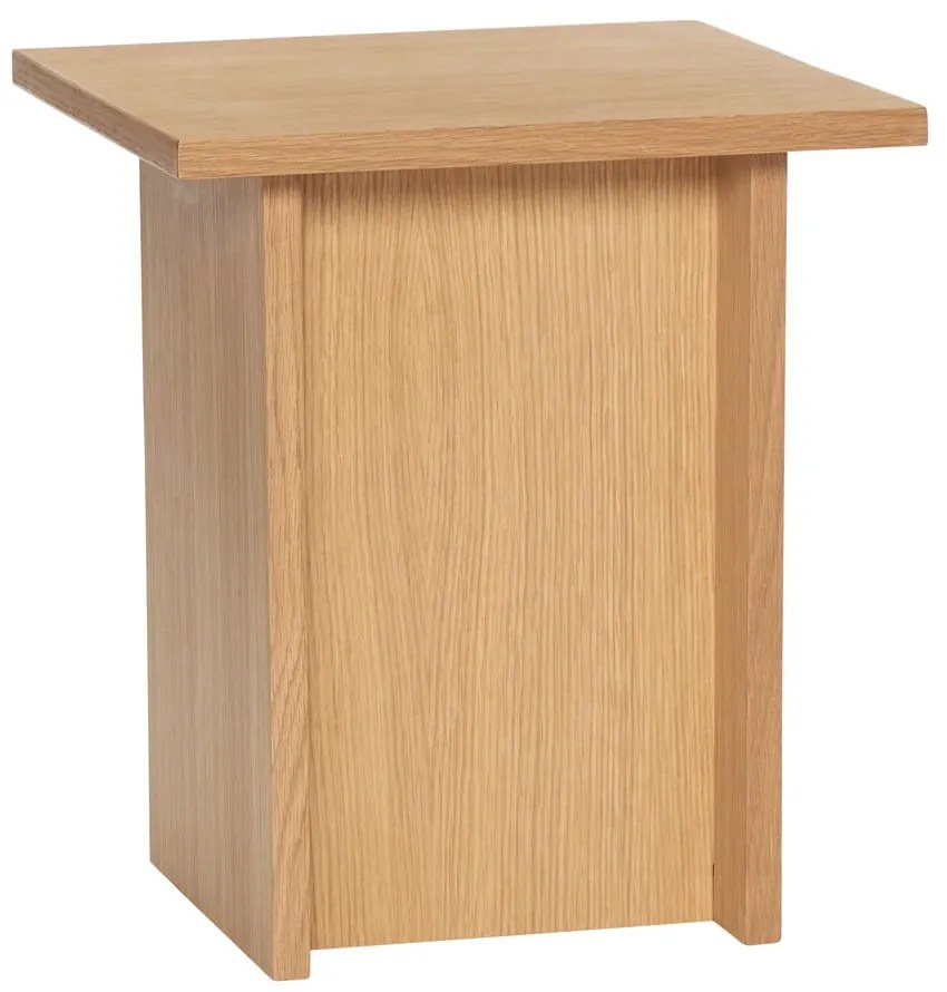 Сгъваема маса от дъб 35x35 cm Straight - Hübsch
