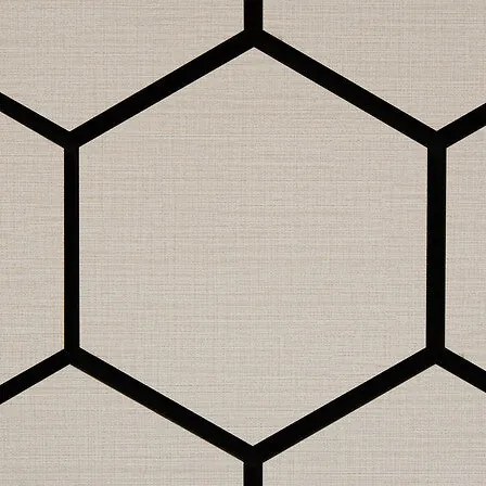 Декоративен панел atmosphera Hexagon, 56x69 cm, Бежов, MDF