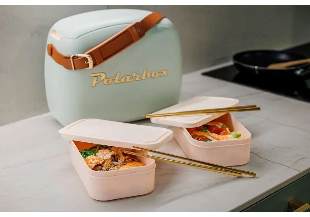Сиво-зелена хладилна чанта 6 l Classic Gold – Polarbox