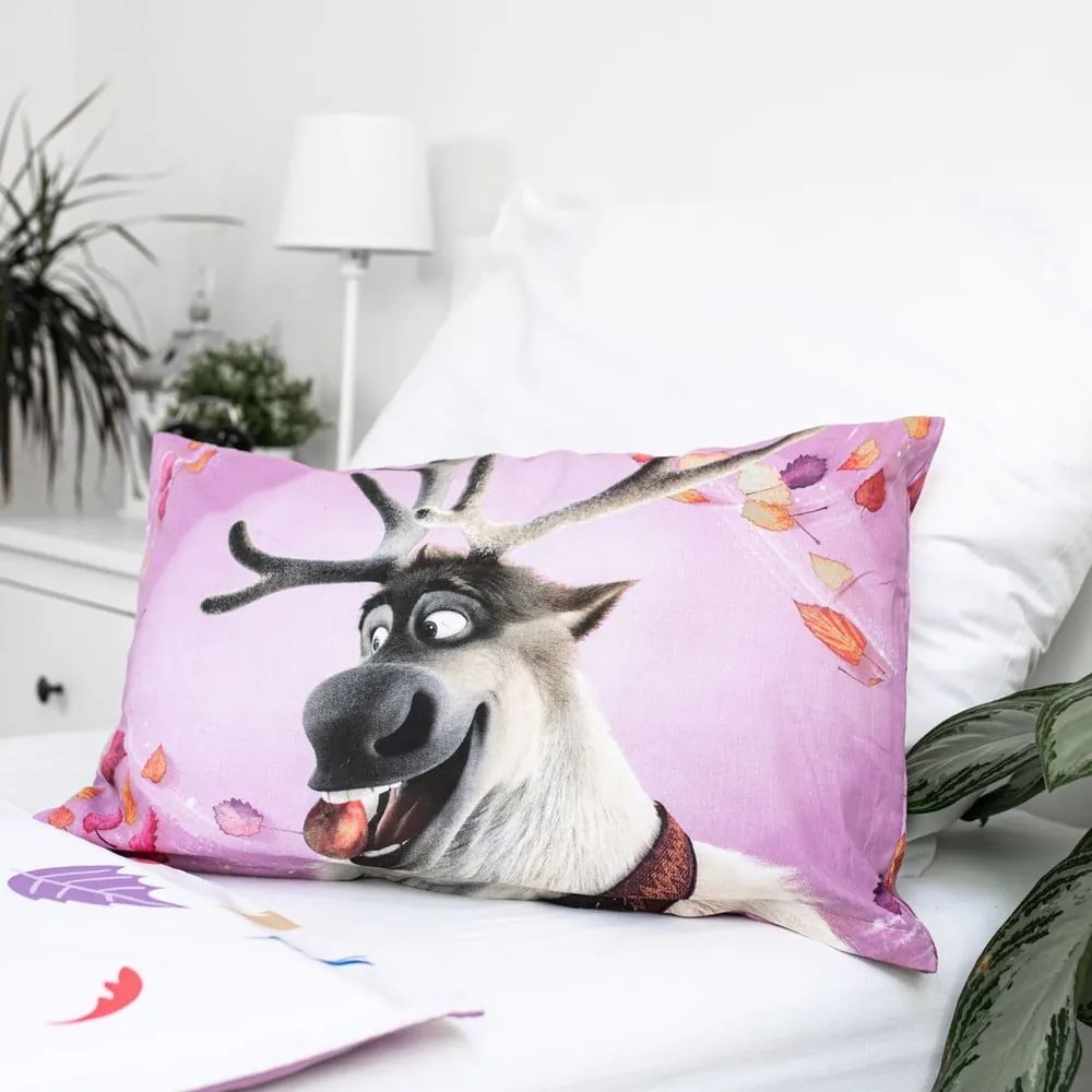 Памучно детско спално бельо 100x135 cm Frozen "Wind" – Jerry Fabrics