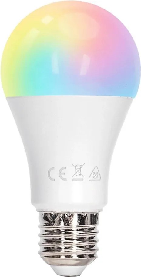 Aigostar - LED RGBW димируема крушка A60 E27/10W/230V 3000K + дистанционно управление