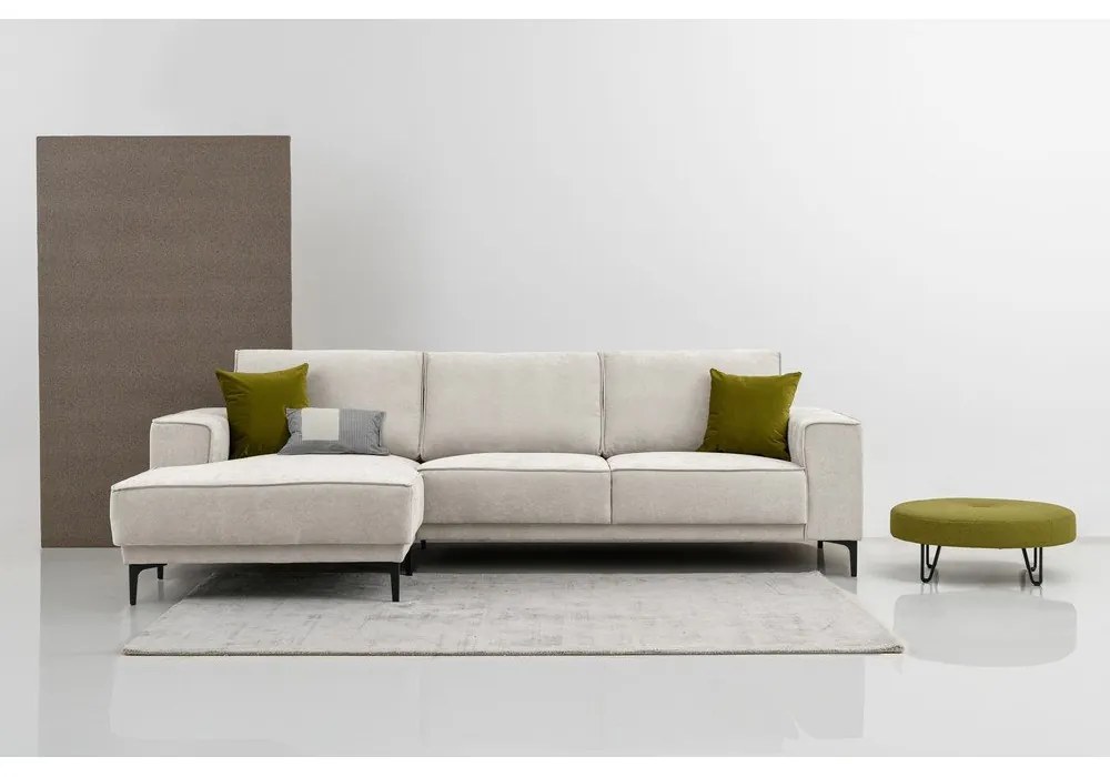 Кремав ъглов диван (ляв ъгъл) Copenhagen – Scandic