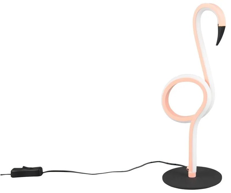 Розова LED настолна лампа (височина 35 cm) Ingo – Trio