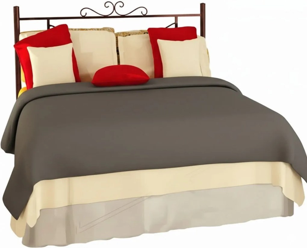 Легло Orion-140x190-Brown Σφυρίλατο-Χωρίς ποδαρικό