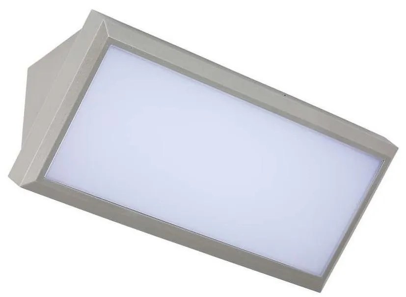 LED Екстериорен аплик LED/20W/230V 3000K IP65 сив