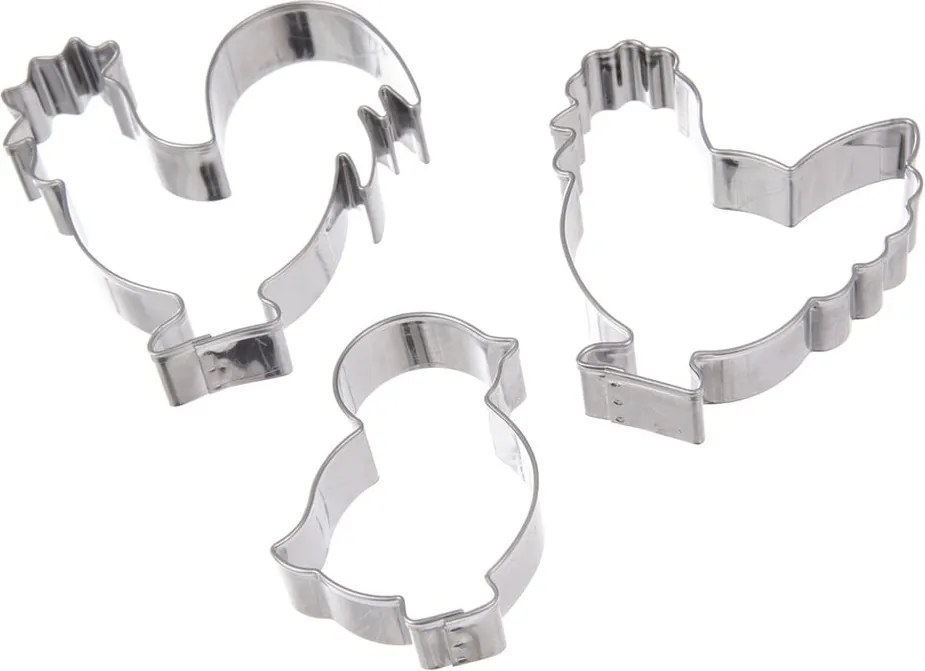 Формички за бисквитки с великденска тематика в комплект от 3 броя - Orion