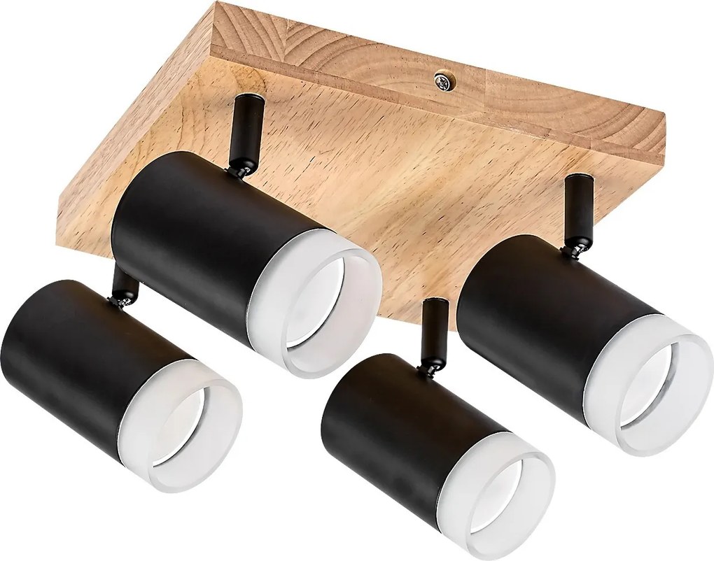 Rabalux Toras Спот осветление IP20 GU10 4X MAX 5W K 73124