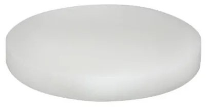 Horecano - Полиетиленова дъска за транжиране кръгла бяла dia 40х5см (HC-93753)