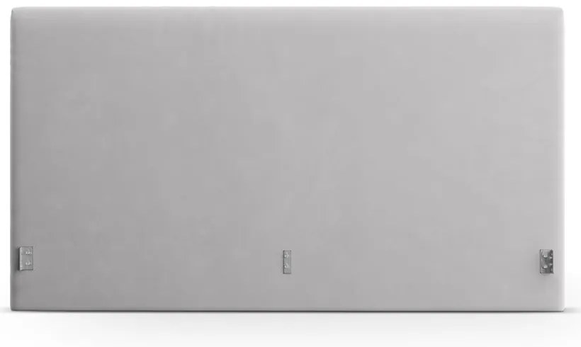 Светлосива тапицирана табла за легло 190,5x100 cm Remo – Micadoni