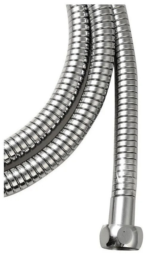 Душ маркуч от неръждаема стомана в лъскаво сребристо Lux – Sapho