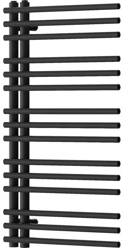 Mexen Neptun декоративен радиатор за баня 900 x 500 mm, 369 W, черен - W101-0900-500-00-70