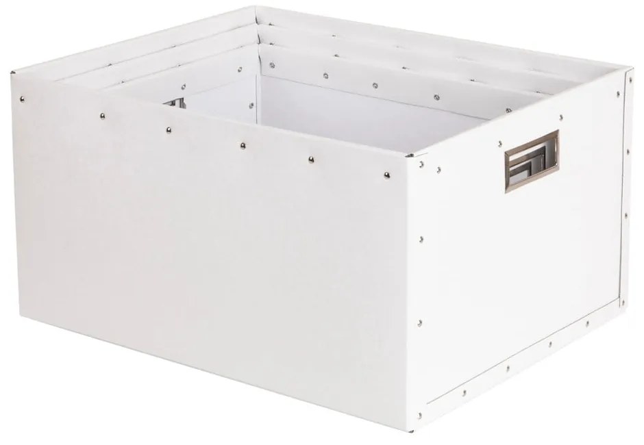 Бели картонени кутии за съхранение в комплект от 3 броя Ture - Bigso Box of Sweden