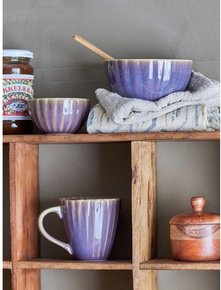 Тъмнолилава глинена чаша 220 ml Latina – Bloomingville