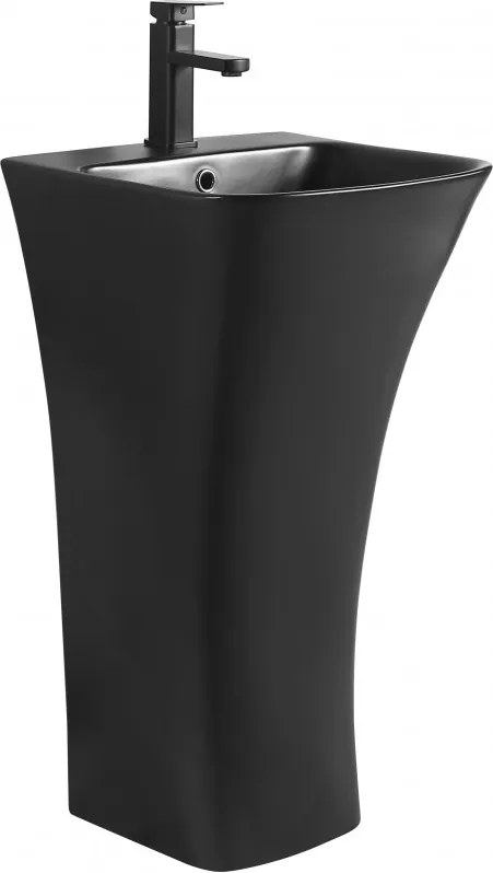 Mexen Nel Свободностояща мивка 45 x 44 см, черен мат - 26134570