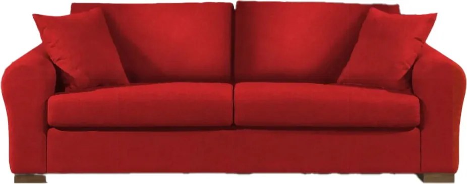 Диван Orpheas триместен-210L 90D cm-Red