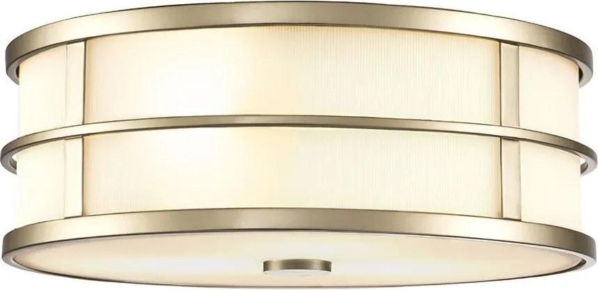 Feiss FE-FUSION-F-PNBR - Таванно осветително тяло FUSION 3xE27/40W/230V златно