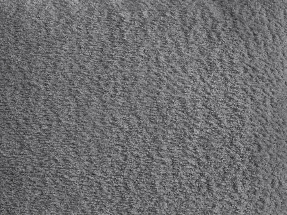 Сив ъглов диван от прежда с примки от букле (десен ъгъл) Azra – Bobochic Paris