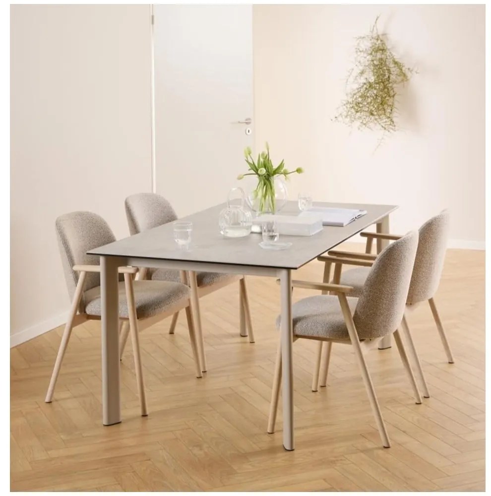 Бежов трапезен стол Leo – Actona