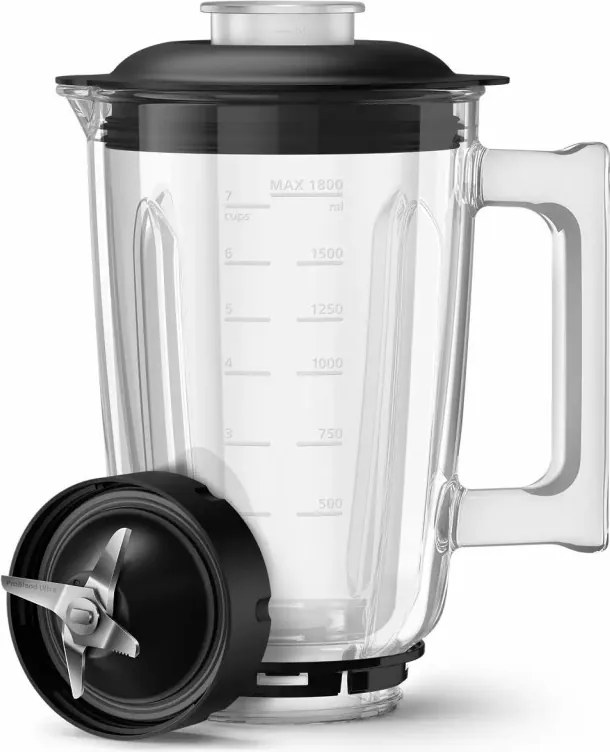 Втора ръка: Блендер Philips HR3760/00, 1500W, 2L, ProBlend Ultra, Високоскоростен, Импулс, Черен