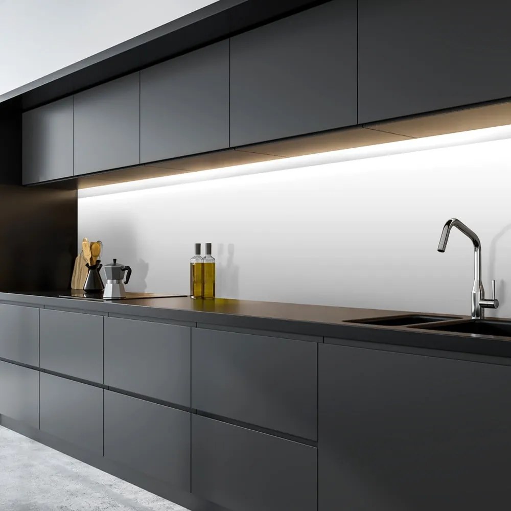 Стикер за стена 200x60 cm White - Ambiance